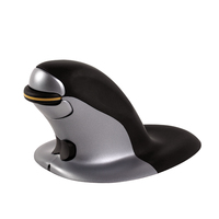 Fellowes Penguin Ambidextrous Vertical Mouse - Medium Wireless Datora pele