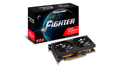 PowerColor Fighter RX 6600XT AMD Radeon RX 6600 XT 8 GB GDDR6 video karte