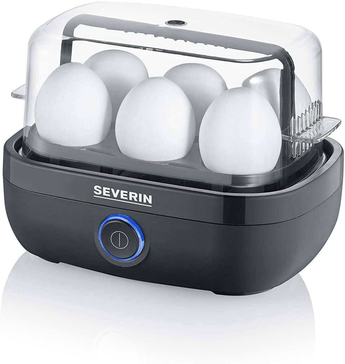 Severin egg cooker EK 3166 420W black - for 6 eggs 3165 (4008146036712)