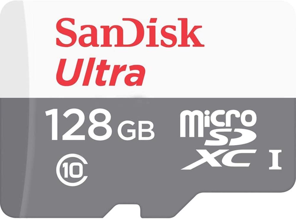 SanDisk Ultra memory card 128 GB MicroSDXC Class 10 (SDSQUNR-128G-GN3MN) atmiņas karte