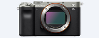 Sony Alpha A7C Full-frame Mirrorless Interchangeable Lens Camera, Body, Silver Spoguļkamera SLR