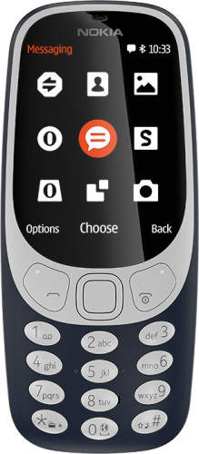 Nokia 3310 dark blue Mobilais Telefons