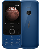Nokia 225 4G Dual-SIM blue Mobilais Telefons