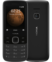 Nokia 225 4G Dual-SIM black Mobilais Telefons