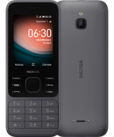 Nokia 6300 4G Dual-Sim grey Mobilais Telefons