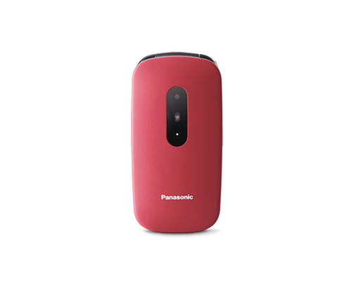 Panasonic KX-TU446EXR 6.1 cm (2.4") 110 g Red Senior phone Mobilais Telefons