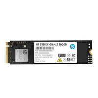 HP SSD EX900 500GB, M.2 PCIe Gen3 x4 NVMe, 2100/1500 MB/s, 3D NAND TLC SSD disks