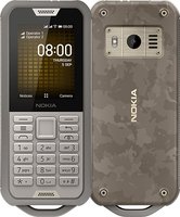 Nokia 800 Tough Dual-SIM sand Mobilais Telefons
