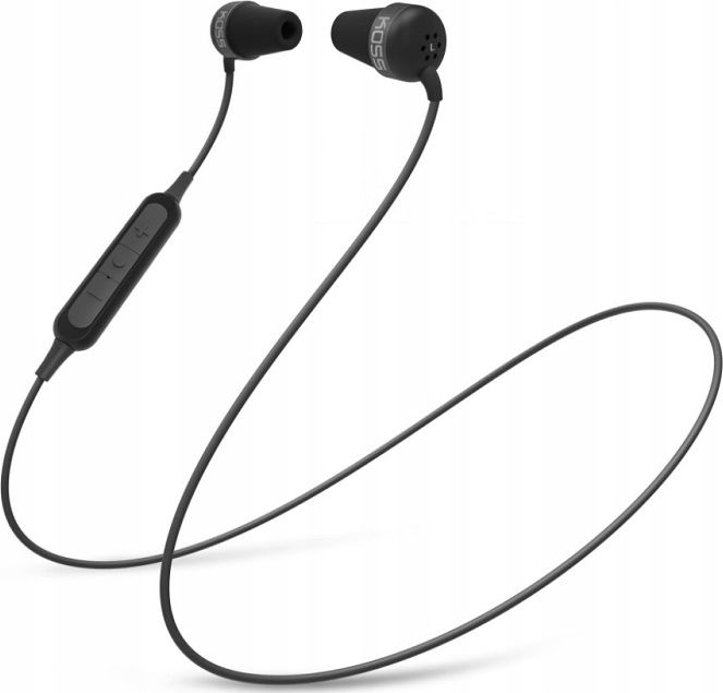 Koss Noise Isolating In-ear Headphones THEPLUGWL In-ear, Wireless, Black austiņas