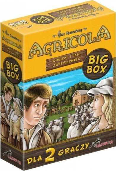 Lacerta Gra planszowa Agricola: Chlopi i ich zwierzyniec - Big Box 2006135 (5908445421938) galda spēle