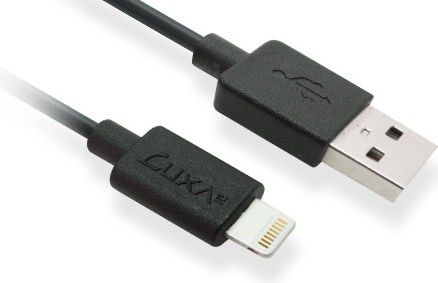 LUXA2 cable Lightning M Fi 1m black aksesuārs