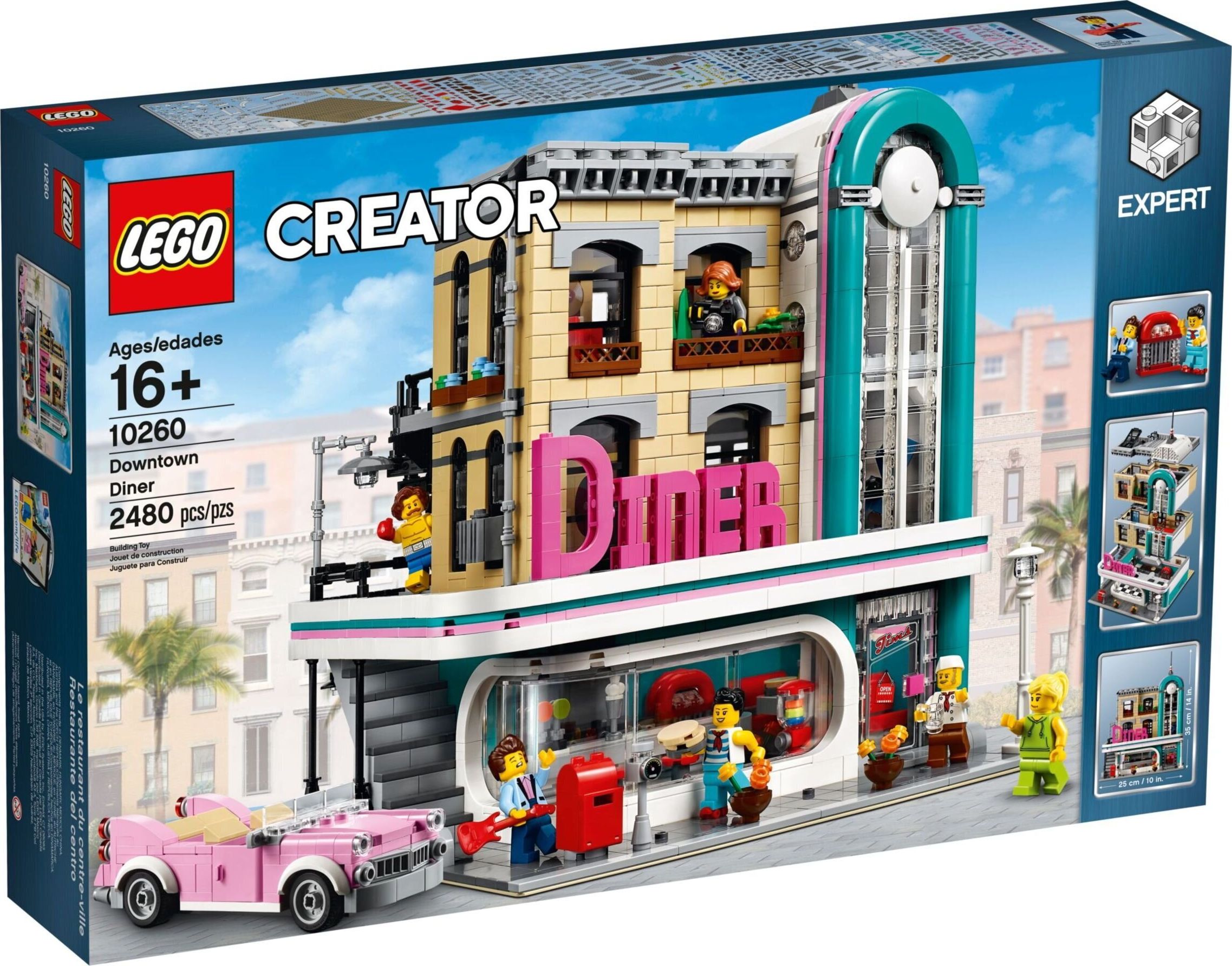 LEGO Creator Expert Downtown Diner (10260) 10260 (5702016111842) LEGO konstruktors