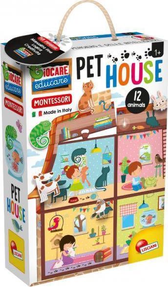 Lisciani MONTESSORI PET HOUSE galda spēle