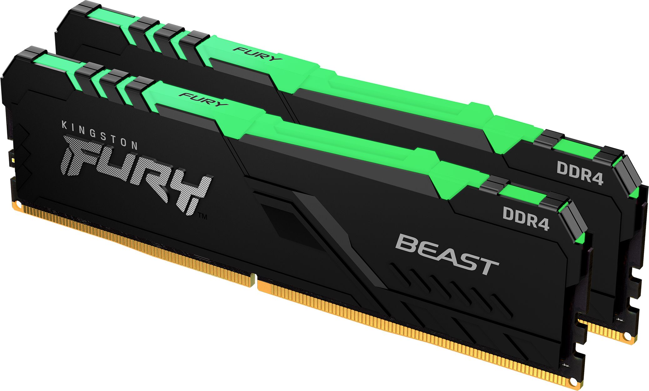 KINGSTON FURY DDR4 64GB 3000MHZ CL16 X2 BEAST RGB operatīvā atmiņa