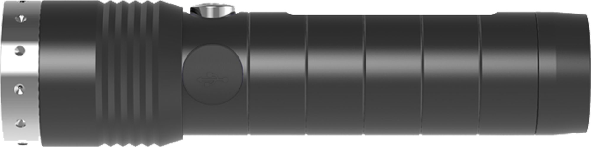 Led Lenser MT14 Hand flashlight Black,Silver kabatas lukturis