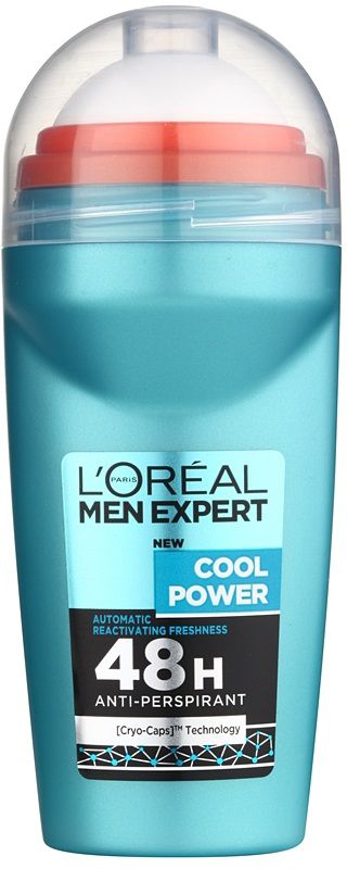 L'Oreal Paris Men Expert Dezodorant roll-on Cool Power 50ml 0295627 (3600523596133)