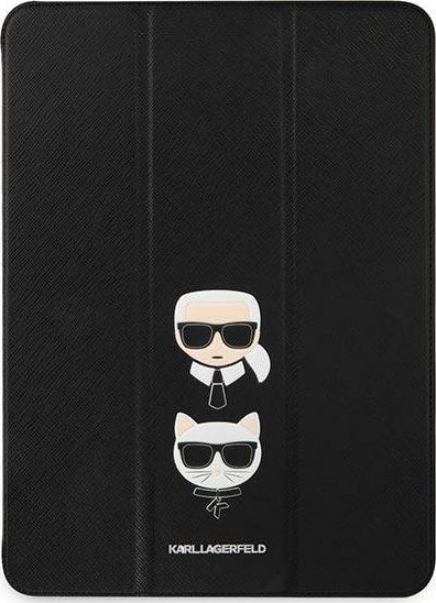 Etui na tablet Karl Lagerfeld Etui Karl Lagerfeld KLFC11OKCK Apple iPad Pro 11 2021 (3. generacji) Book Cover czarny/black Saffiano Karl&Cho planšetdatora soma