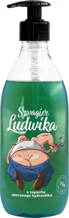 LaQ Shots! Szwagier Ludwika zel do mycia ciala i rak 500ml 7021318 (5902730837336)