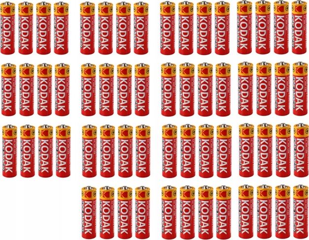 Kodak Battery AA / R6 1050mAh 60 pcs. Baterija