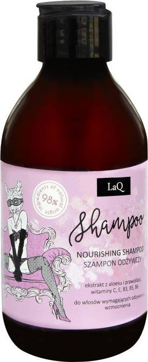 LaQ LaQ Nourishing Shampoo odzywczy szampon do wlosow Kocica Piwonia 300ml 5902730837343 (5902730837343) Matu šampūns