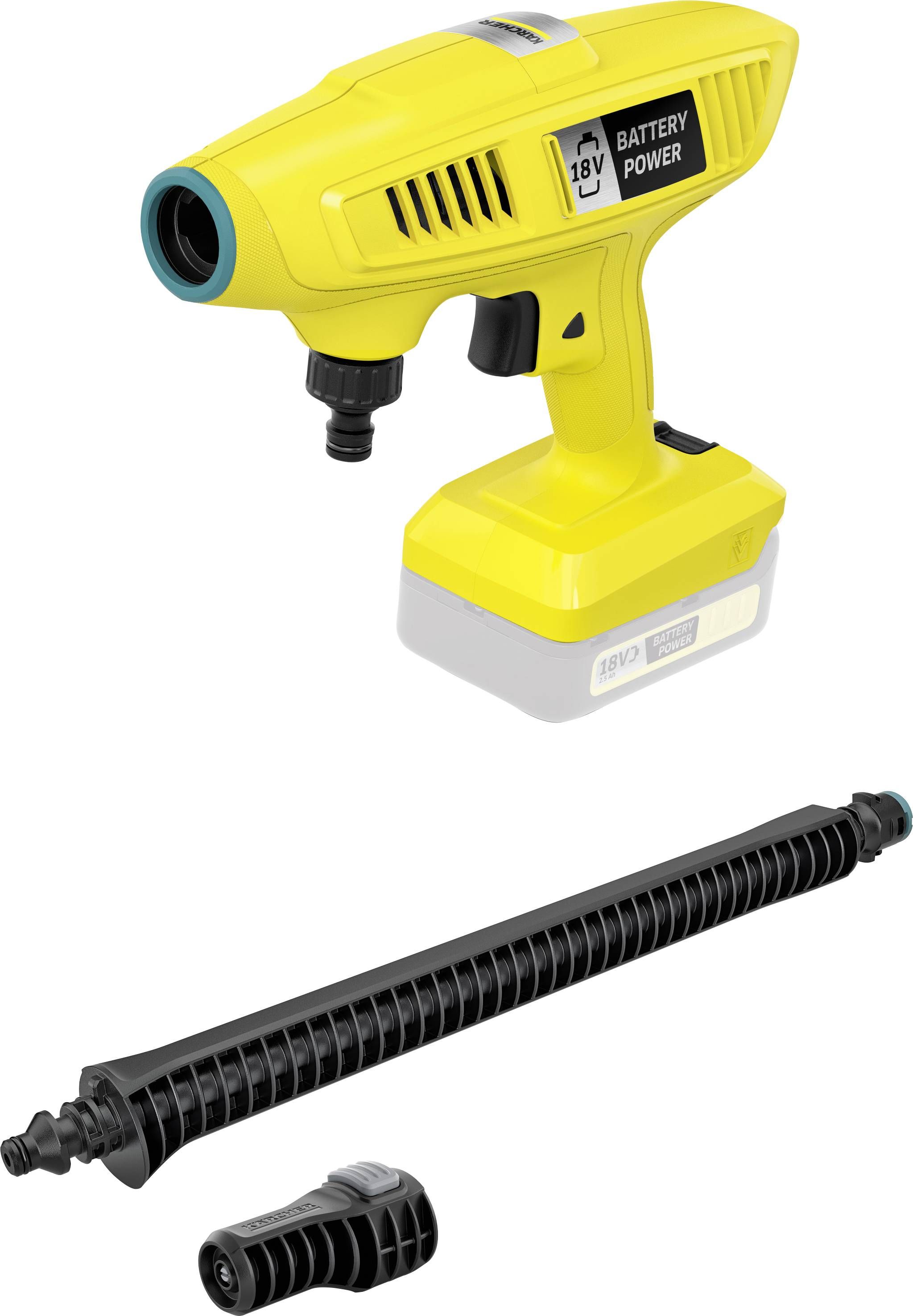 Karcher KHB 4-18 INT 18V Handheld Cleaner 4054278793269 Putekļu sūcējs