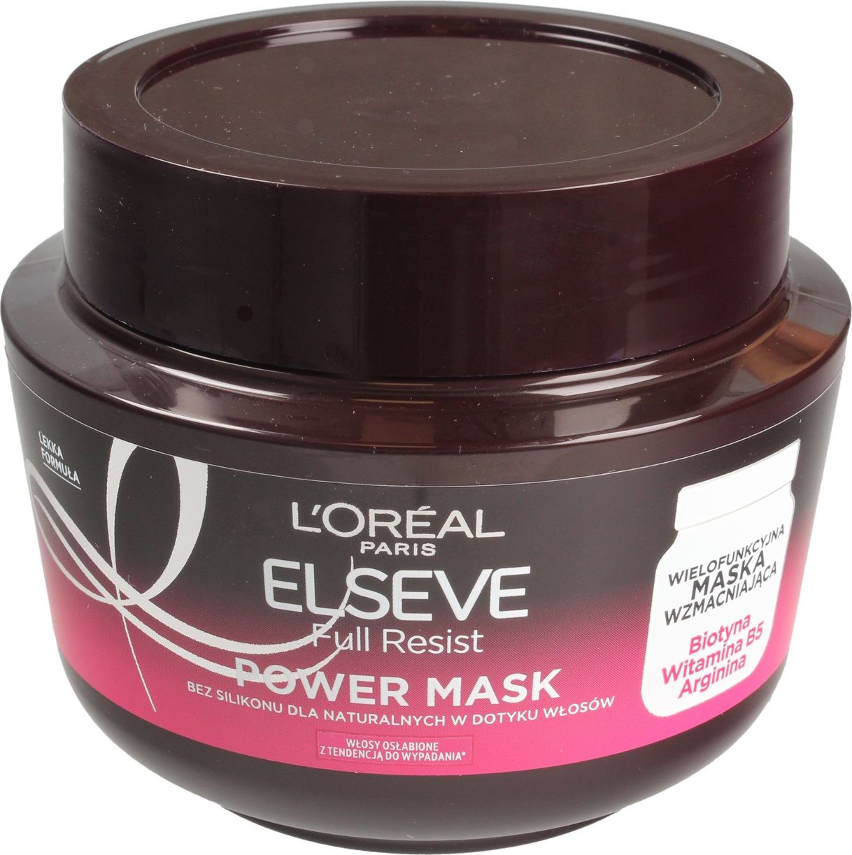 L'Oreal Paris Loreal Elseve Full Resist Maska do wlosow wzmacniajaca Power Mask 300ml 02156200 (3600523936908)