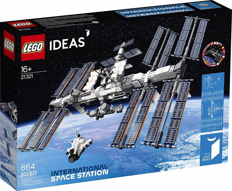 LEGO Plastic blocks Ideas 21321 International Space Station LEGO konstruktors