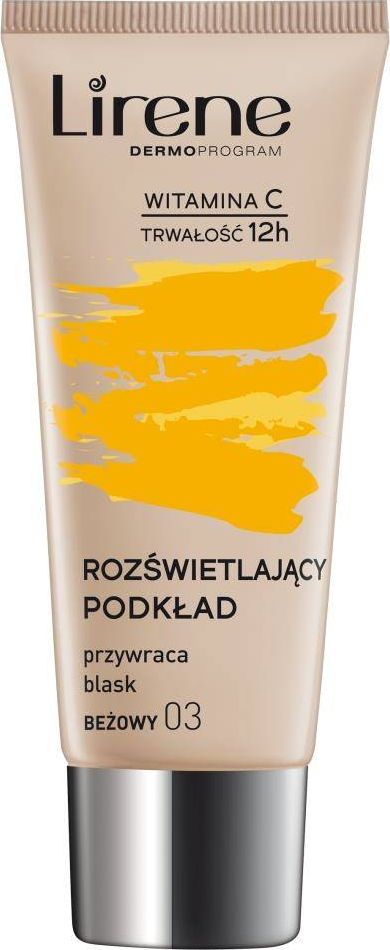 Lirene Podklad rozswietlajacy przywracajacy skorze blask 03 Bezowy 30ml 5900717069039 (5900717069039) tonālais krēms