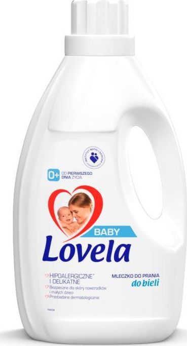 Lovela LOVELA_Baby hipoalergiczne mleczko do prania ubranek niemowlecych i dzieciecych do bieli 1,45l Sadzīves ķīmija