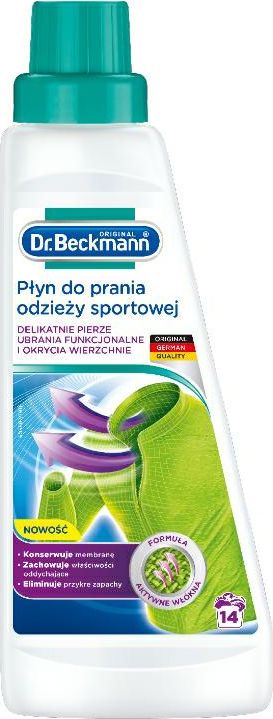 Lumarko Dr.Beckmann Plyn Do Prania Odziezy Sportowej 500ml.. FROSCH-000940 (4008455553115) Sadzīves ķīmija