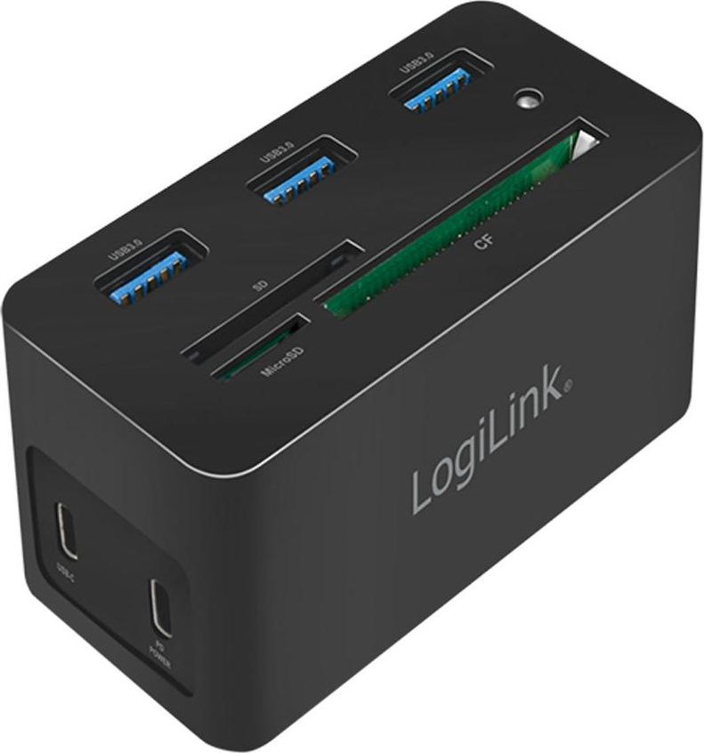 LogiLink Dockingstation USB 3.2 (G1)  HDMI,10-Port,PD4,schw. dock stacijas HDD adapteri