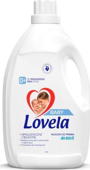 Lovela LOVELA_Baby hipoalergiczne mleczko do prania ubranek niemowlecych i dzieciecych do bieli 2,9l 5900627093599 (5900627093599) Sadzīves ķīmija