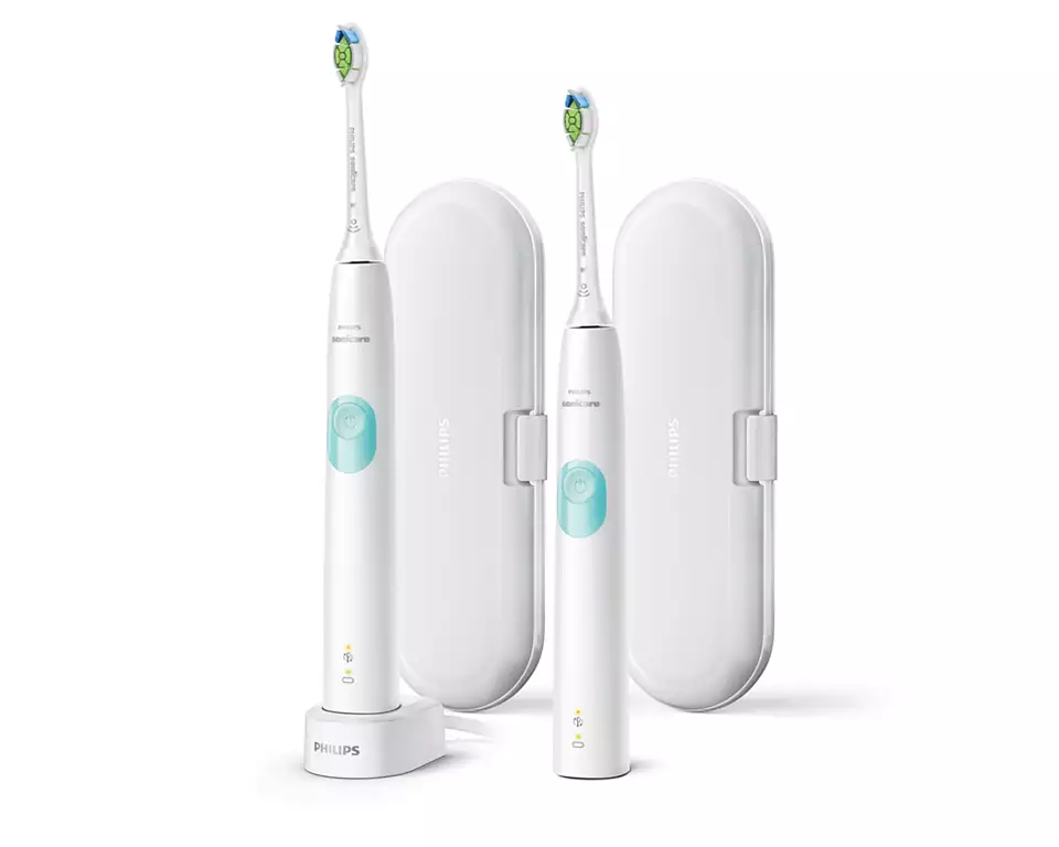 Philips Electric toothbrush HX6807/35 Sonicare ProtectiveClean 4300 Rechargeable, For adults, Number of brush heads included 2, Number of te mutes higiēnai