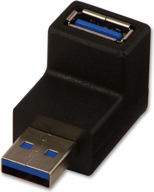 Adapter USB Lindy USB - USB Czarny  (71260) 71260 (4002888712606)