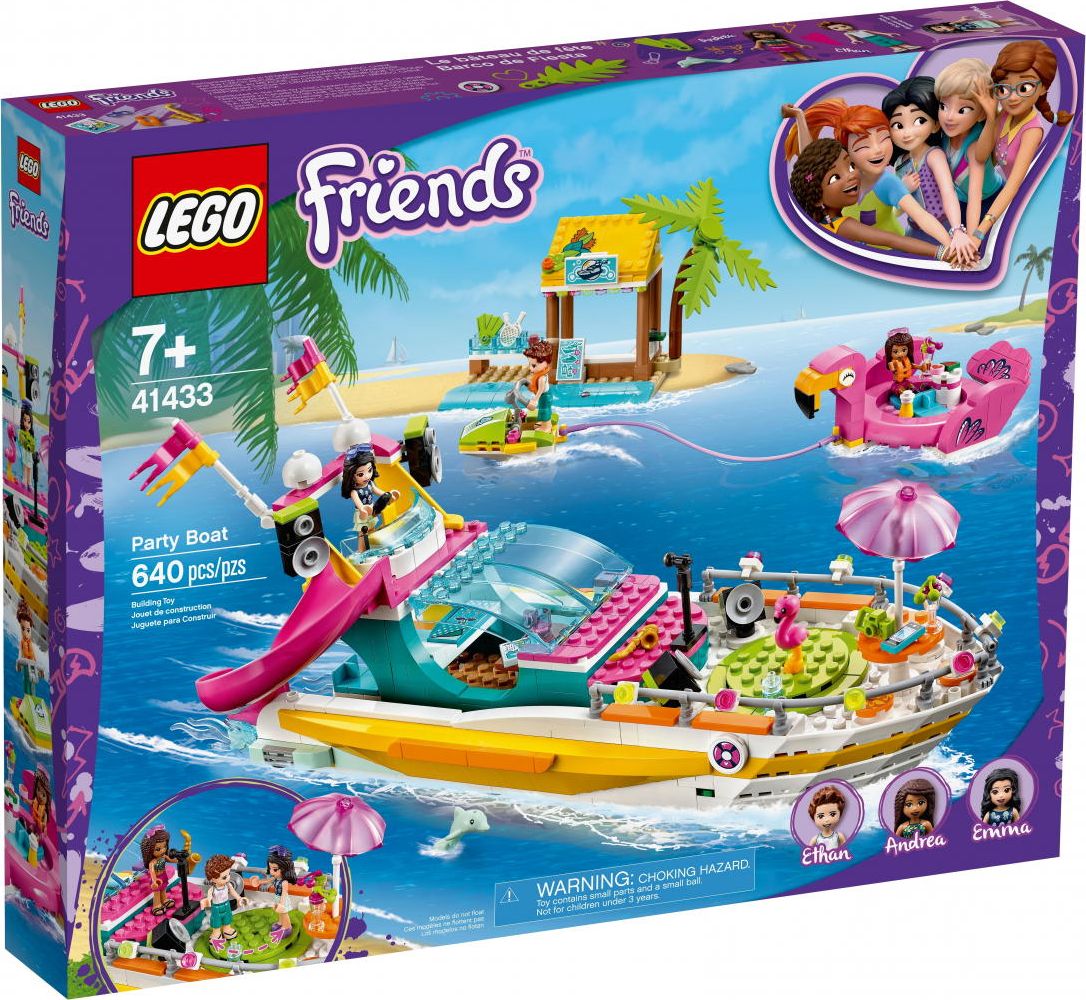 LEGO Friends - Partyboot von Heartlake City (41433) (41433) 5702016686869 LEGO konstruktors