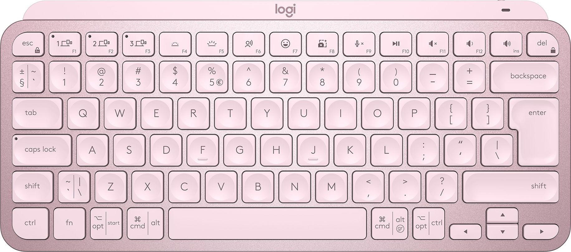 Keyboard MX Keys Mini Rose 920-010500 klaviatūra