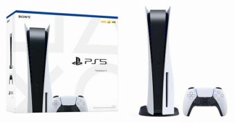 Sony Playstation 5 PS5 Blu-ray Edition 825GB Wi-Fi 4K Ultra HD spēļu konsole