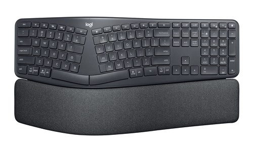 LOGITECH ERGO K860 FOR BUSINESS-GRAPHITE ESP - MEDITER klaviatūra