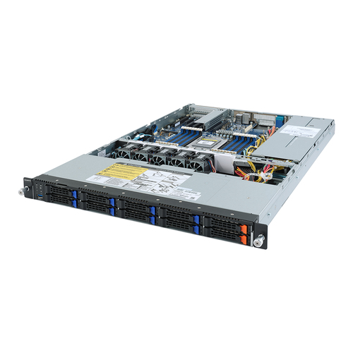 GIGA-BYTE AMD BAREBONE R152-Z31 1U 1XCPU 16XDIMM 10XHDD 1XPCIE 2X650W 80+ serveris