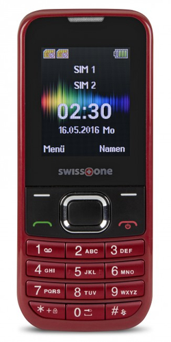 Swisstone SC230 red Mobilais Telefons