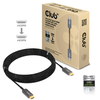 Club3D HDMI-Kabel A -> A 2.1 aktiv opt. 8K60Hz  UHD 10 Meter retail kabelis, vads