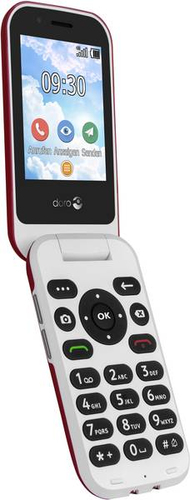 Doro 7030 red white Mobilais Telefons