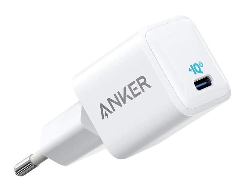 Anker PowerPort III Nano 20W USB C white iekārtas lādētājs
