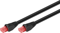 goobay CAT6 outdoor patch cable U / UTP black 75m tīkla kabelis