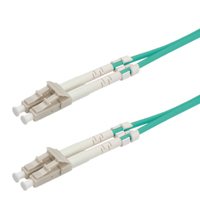 Value Fibre Optic Jumper Cable, 50/125m, LC/LC, OM3, turquoise 20 m 7611990124824 kabelis, vads