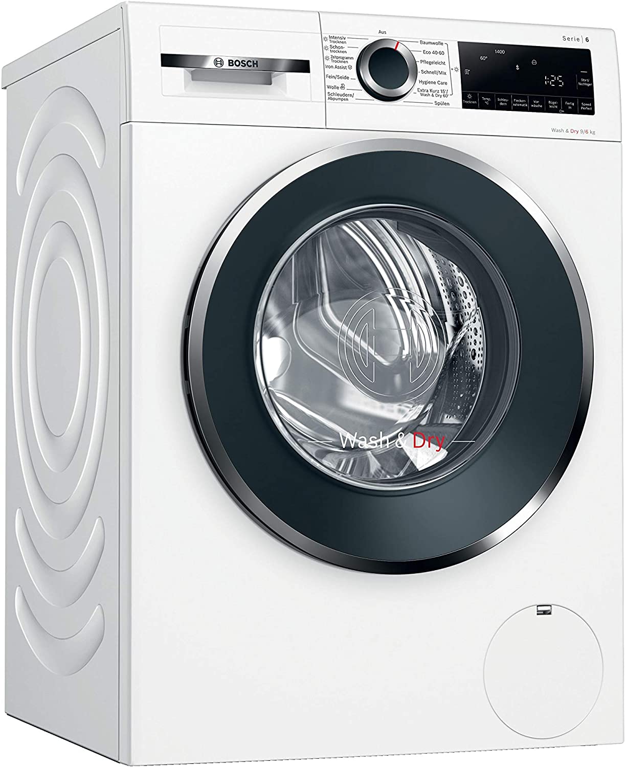 Bosch washing heat pump condensation dryer dryer WNG24440 series 6 white Veļas žāvētājs