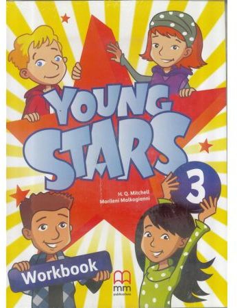 Cwiczenia Young Stars 3 WB + CD 289220 (9789605734541) Literatūra