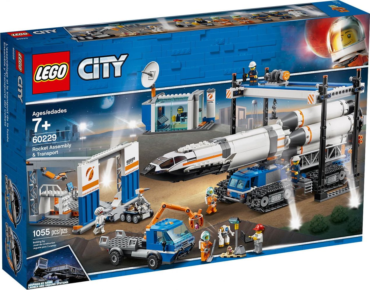 LEGO City Transport i montaz rakiety (60229) GXP-795633 LEGO konstruktors