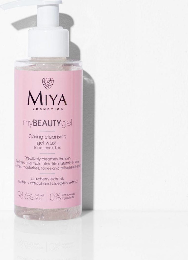 Miya My Beauty Gel pielegnujacy zel do mycia i oczyszczania twarzy 140ml 5906395957477 (5906395957477) kosmētikas noņēmējs