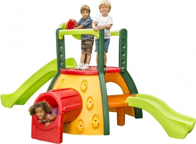 Little Tikes Little tikes Super Malpi Gaj kolor 2/1 Plac Zabaw Zjezdzalnia 0050743799648 (0050743799648)